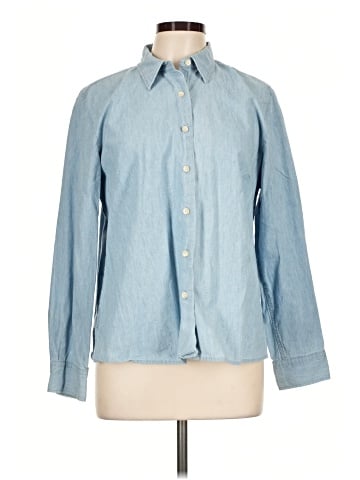 Lands' End Long Sleeve Button-Down Shirt (view 1)