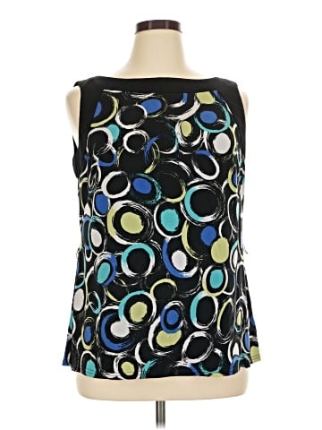 Sandra Darren Sleeveless Blouse (view 1)