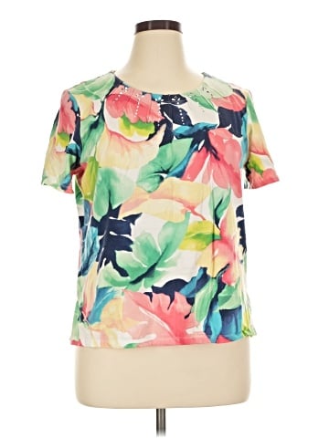 Alfred Dunner Short Sleeve Blouse (view 1)