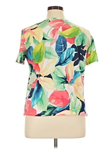 Alfred Dunner Short Sleeve Blouse (view 2)