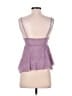 Pull&Bear Purple Sleeveless Blouse Size S - photo 2