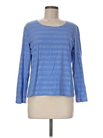 Weekends by Chico's Long Sleeve T-Shirt (view 1)