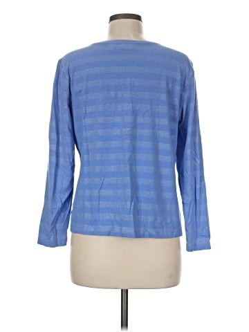 Weekends by Chico's Long Sleeve T-Shirt (view 2)
