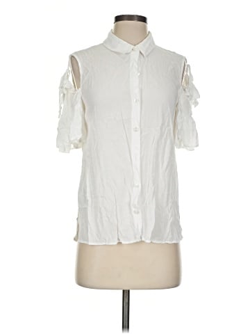 BCBGeneration Short Sleeve Blouse (view 1)