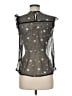 Live 4 Truth 100% Polyester Stars Black Sleeveless Blouse Size M - photo 2