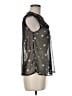 Live 4 Truth 100% Polyester Stars Black Sleeveless Blouse Size M - photo 4