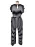 Old Navy Stripes Black Jumpsuit Size L (tall) - photo 2