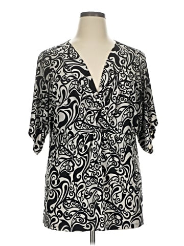 Cha Cha Vente Short Sleeve Blouse (view 1)