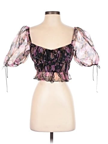 For Love & Lemons Short Sleeve Blouse (view 1)