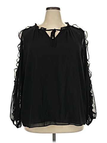 Philosophy Republic Clothing 3/4 Sleeve Blouse (view 1)