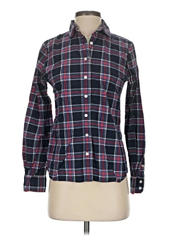 Lands' End Canvas Long Sleeve Button-Down Shirt (view 1)