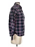 Lands' End Canvas Plaid Blue Long Sleeve Button-Down Shirt Size XS - photo 4