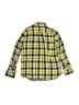 Gap Kids Plaid Yellow Long Sleeve Button-Down Shirt Size 6 - 7 - photo 2
