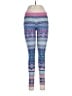 Sugar High Print Blue Leggings Size M - photo 1