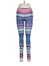 Sugar High Print Blue Leggings Size M - photo 2