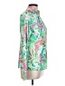 Sigrid Olsen Tropical Green Track Jacket Size L - photo 4