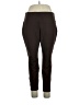 Worthington Solid Brown Active Pants Size 0X - photo 1