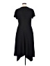 Perceptions Solid Black Cocktail Dress Size XL - photo 2