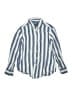 Ralph Lauren Stripes Blue Long Sleeve Button-Down Shirt Size 10 - 12 - photo 1