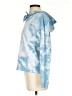 Bobi Tie-dye Blue Pullover Hoodie Size XS - photo 5