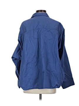 Zara 3/4 Sleeve Button-Down Shirt (view 2)