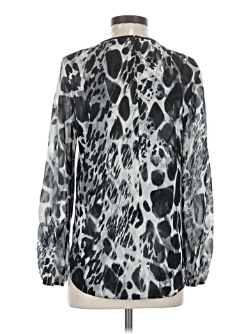 St. John Long Sleeve Silk Top (view 2)