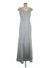 St. John Metallic Gray Casual Dress Size 6 - photo 1