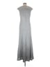 St. John Metallic Gray Casual Dress Size 6 - photo 2