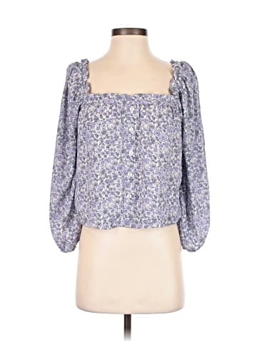 American Eagle Outfitters Long Sleeve Blouse (view 1)