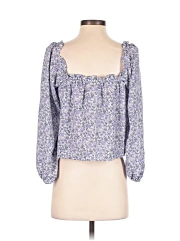 American Eagle Outfitters Long Sleeve Blouse (view 2)