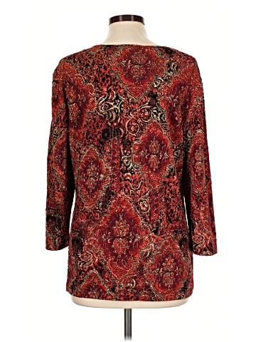 JM Collection 3/4 Sleeve Blouse (view 2)