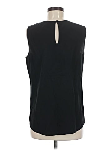 White House Black Market Sleeveless Silk Top (view 2)