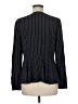 Ann Taylor 100% Polyester Stripes Blue Black Long Sleeve Blouse Size 6 - photo 2
