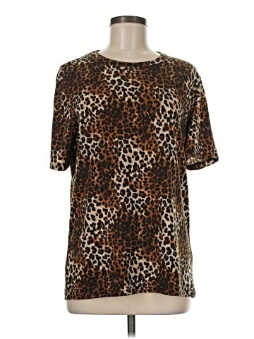 Allegra K Short Sleeve T-Shirt (view 1)