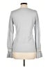 August Silk Gray Long Sleeve Top Size L - photo 2