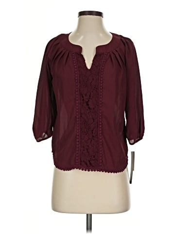 My Michelle 3/4 Sleeve Blouse (view 1)