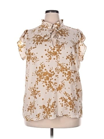 Sweet Rain Short Sleeve Blouse (view 1)