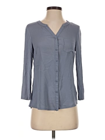 The Limited 3/4 Sleeve Button-Down Shirt (view 1)
