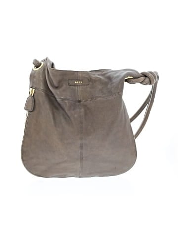 DKNY Leather Hobo (view 1)