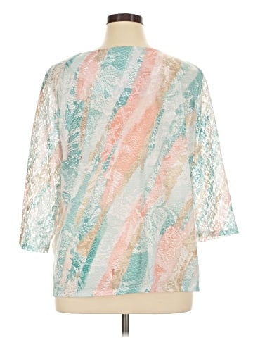 Alfred Dunner 3/4 Sleeve Blouse (view 2)
