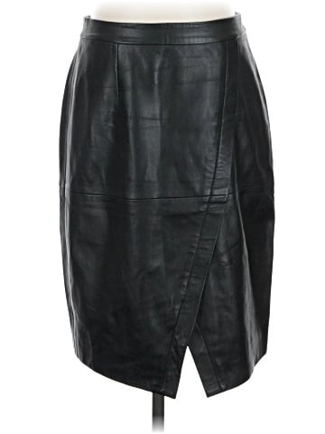 Halogen Faux Leather Skirt (view 1)