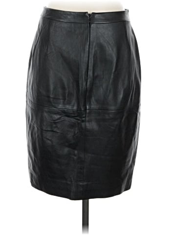 Halogen Faux Leather Skirt (view 2)