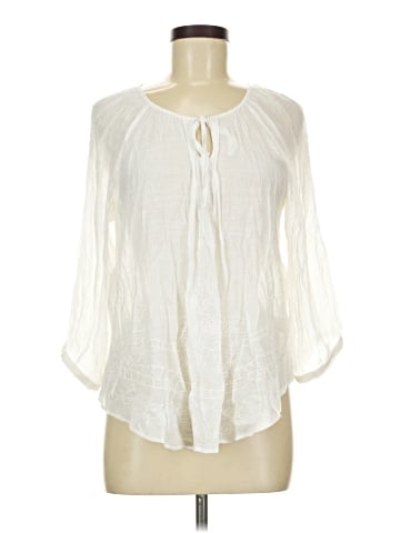 By & By 3/4 Sleeve Blouse (view 1)