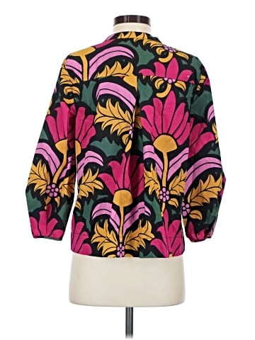 J.Crew 3/4 Sleeve Blouse (view 2)