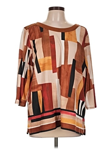 Alfred Dunner 3/4 Sleeve Blouse (view 1)