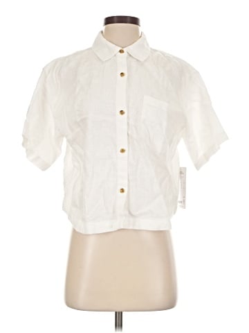 Athleta Short Sleeve Button-Down Shirt (view 1)