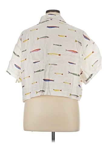 STAUD Short Sleeve Blouse (view 2)