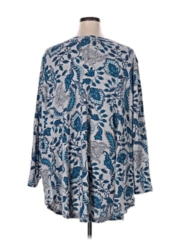 Roaman's 3/4 Sleeve Blouse (view 2)