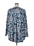 Roaman's Blue 3/4 Sleeve Blouse Size 30 (3X) - photo 2