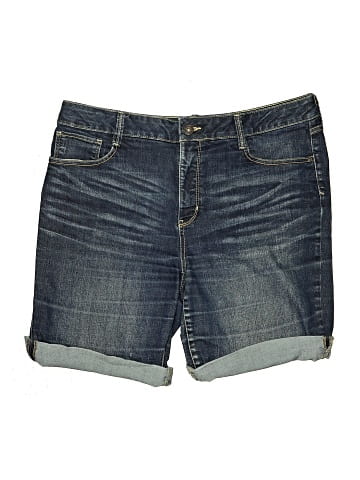 St. John's Bay Denim Shorts (view 1)